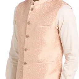 turtle Self Design Men Waistcoat image 4