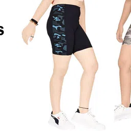 devmode Polka Print, Solid, Self Design, Printed Men Black, Multicolor, Light Blue Tights-picture-31