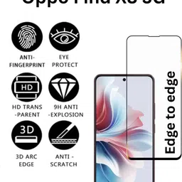 iWishKart Screen Guard for Oppo Find X8, Oppo Find X8 5G, find x 8, Military grade Edge to Edge Premium gorilla glass with Self Installation Guide - Wet & Dry wipes, Dust Absorber [With Warranty] image 2