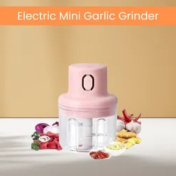 newoutlate Mini Rechargeable Chopper, Electric Chopper for Onion, Garlic and VegetableC459 Electric Vegetable & Fruit Chopper-picture-15