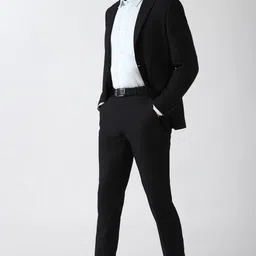 peter england Men Suits Printed Suit image 3