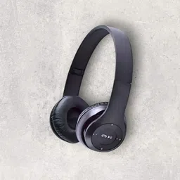 Bluetooth Around-Ear Headphones for Gamers with Deep Heavy Bass_NQ Bluetooth & Wired Headset-image-3