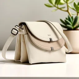 exotic Beige Women Sling Bag Dual-Tone with Dual Flaps – A Unique and Stylish Design Bag-picture-10