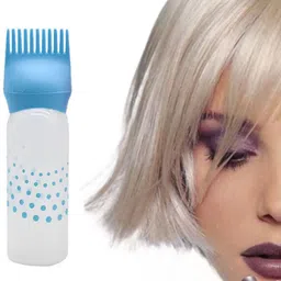 myynti Empty Hair Oil Bottle with Comb Hair Dye Bottle Root Comb (pack of 1)-picture-18