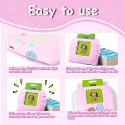 netigems Talking Flash Card Reader Toys For Kids, 224 Words Learning Baby Toys For Kids | image 3