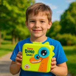 moda bay Super Dino Saur 2 Containers Lunch Box-picture-10