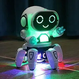 hda group Pioneer Robot Colorful Lights and Music, All Direction Movement, Dancing Robot image 3