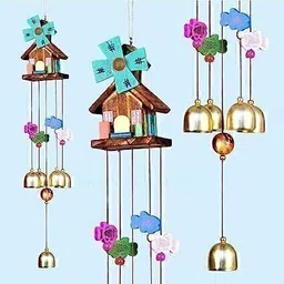 Decorative Hanging Wind Chimes for Home Positive Energy | Wind Chimes Aluminium Windchime-image-53