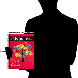 alvass RED A4 Notebook UNRULED 300 Pages image 3