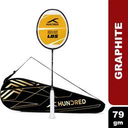 hundred ROCK 79 Black Strung Badminton Racquet-picture-13