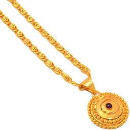 jewar mandi JewarHaat Gold Plated Locket/Pendant with Link Chain Gold-plated Brass Locket-picture-29