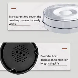 rivanta Small Coffee Grinder Household Electric Grinder. 6 Cups Coffee Maker Personal Coffee Maker image 5