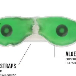 panda Cool Magnetic Aloevera Gel Eyemask (Pack of 2) Aloevera Relaxing Stress Free Eye mask for eye relaxation Dark Circle Removal image 2