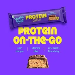 yogabar Protein Minis|4g Protein|7 Bars|Choco Peanut Butter|Dark Chocolate|Gluten-free Protein Bars image 5