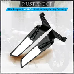 oberoi's traders Manual Rear View Mirror For TVS Appache RTR 160, Appache RTR 180 image 5