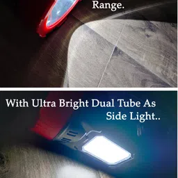 shoptric 1500 Meter High Range Laser 90 Watt Emergency Jumbo LED Torch Light For Home Outdoor Picnic Hiking Industrial & Agriculture Purpose With Dual Mode: 1st for low light & 2nd For Side Light Torch image 4