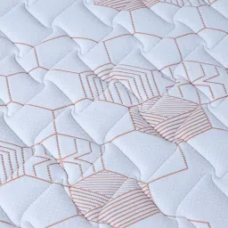 loom & needles Inspire Spinel Ortho 4 Inch Rebonded Foam Queen Size Mattress image 5