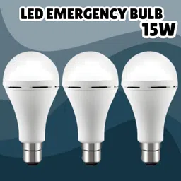sacro (Emergency Inverter Blub) charging 15W LED Bulb for Extended Lighting_Pack_3T358 4 hrs Bulb Emergency Light image 1