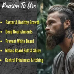 cosmiva Powerful Beard Hair Growth oil-For Patchy & Faster Beard Hair Oil [ Pack of 1 ] Shave Oil image 4