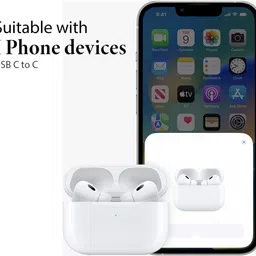 GSBUDS AirPods Pro (2nd Generation) with MagSafe Case (USB?C),72 Hours Playtime Earphone Cable Organizer image 4