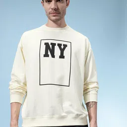 glitchez Men Full Sleeve Printed Sweatshirt image 3