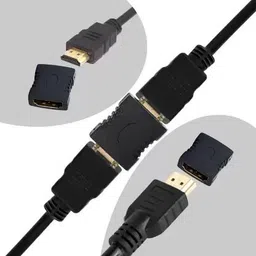 ALRITO HDMI Cable 0.02 m HDMI Extender Female to Female Jointer Coupler Adapter Extender PACK OF 1 image 5