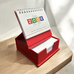 vrindavan shopi Cute stylish mini desktop table new year calendar 2026 2026 Table Calendar image 2