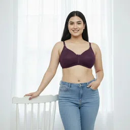 body figure Women Everyday Non Padded Bra image 4