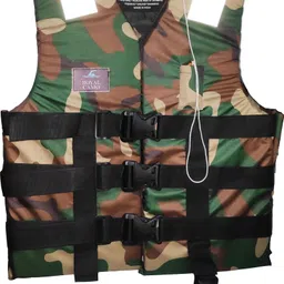Adult Safety Life Jacket, Swimming Jacket Weight Capacity 100kgs Adjustable Belt-Army Swim Floatation Belt-image-4