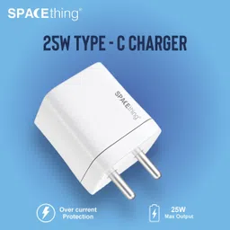 SPACEthing 25 W Quick Charge 0.1 A Wall Charger for Mobile image 2