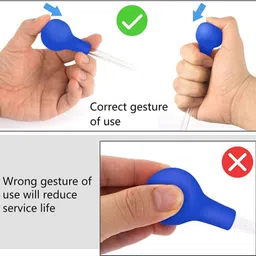 petzlifeworld Manual Fish Tank Water Changer Aquarium Dropper, 50ML Aquarium Tool image 2