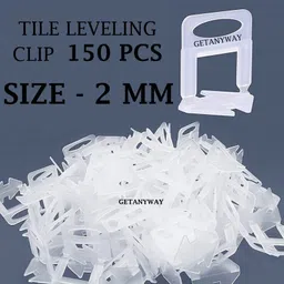 flemigo Tile Levelling Spacer Clips 2 MM Clip only 150pcs For Both Floor & Walls Tiles Tile Levelling Spacer Clips 2 MM Clip only 150pcs For Both Floor & Walls Tiles Non-magnetic Post Level-picture-18