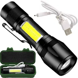 ssmall sun LED 2 mode torch emergey flashlight usb gadget powerful bright light Torch-picture-15