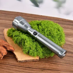 mz M298 (RECHARGEABLE LED TORCH) Zoomable Super Bright 150W Torch image 2