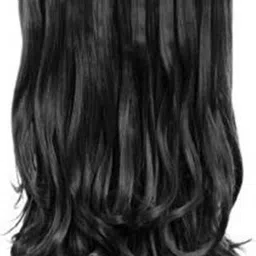 deluxe Black Clip in Wavy Hair Extension-picture-17