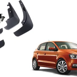 uneestore Front Mud Guard, Rear Mud Guard For Volkswagen Polo 2015, 2016, 2017, 2018, 2019-picture-23