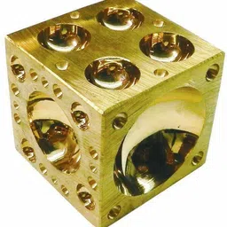 scorpion Dapping Block brass jewelers doming tool 1.5"-picture-23