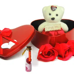 Heart Shape Artificial Flower, Soft Toy, Message bottle Box Greeting Card-image-61