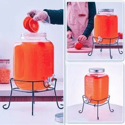 dulariya GLASS JUICE WATER DISPENSER 5000ML Bottom Loading Water Dispenser-picture-24