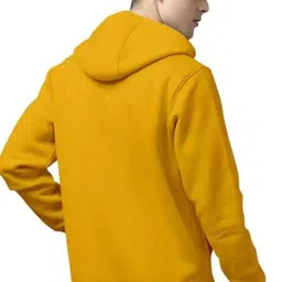 eragon fashion Men Full Sleeve Solid Hooded Sweatshirt image 2