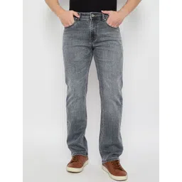 duke Men Regular Mid Rise Grey Jeans image 1