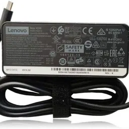 Lenovo 45W Type-C Charger for Fast & Safe Laptop Power | Includes Cord 45 W Adapter image 1