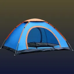 quitonic 4-Person Tent Camping Shelter – Effortless Erection Nature Canopy Tent - For 4 persons image 1