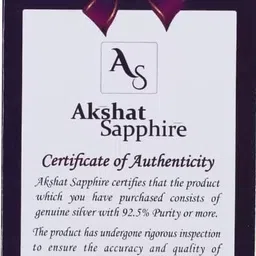 akshat sapphire Sterling Silver (92.5% purity) God Hanuman Pendant for Men & Women Pure Silver Bajrang Bali Locket for Good Health & Wealth image 5