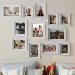 art street White Synthetic Wood (Set of 12) Collage Photo Frames-picture-40