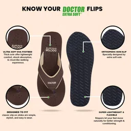 doctor extra soft Women Flip Flops image 2