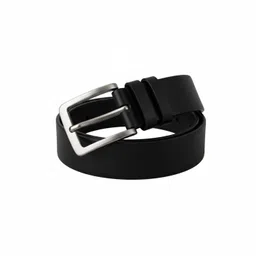 kitee Men Casual, Formal Black Genuine Leather Belt image 3