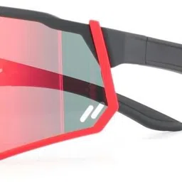 cereto Red & Black Sports Googles Mirrored UV Protection For Boys Cricket Sunglasses-picture-22