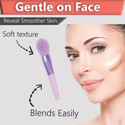 dazzle beauty Soft Bristles Make Up Brushes Kit for Foundation,Eyeshadow,Blush,Compact Powder image 4