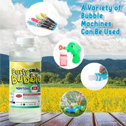 aditi toys Bubble Machine Liquid image 4